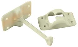 Picture of RV Designer E233 White 3-1/2" T-Style Plastic Entry Door Holder