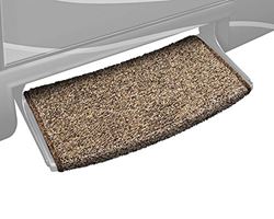 Picture of Prest-O-Fit 2-0201 Wraparound Radius RV Step Rug Brown 22 Inch