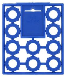 Picture of Valterra W1516VP Hose Washer Set - Blue Rubber Garden Hose Washers (10 Pack)