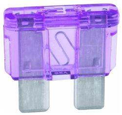 Picture of Bussmann BP/ATC3RP 3-Amp ATC Blade Automotive Fuse 4-Pack