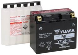 Picture of Yuasa Batteries YUAM6212B YT12B-BS Maintenance Free AGM 12V Battery