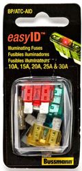 Picture of Bussmann BP/ATC-AID ATC Easy ID Blade Fuse Assortment 5-Piece Kit