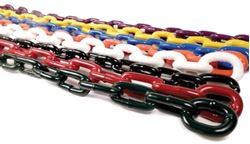 Picture of Greenfield Products 2114B 3/16" x 4' Anchor Lead Chain Black