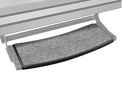 Picture of Prest-O-Fit 2-0373 Outrigger Radius Rv Step Rug Castle Gray 22 In. Wide
