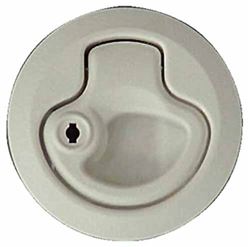 Picture of Teak Isle 29201 Teak Isle Flush Slam Latch, Locking, White