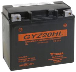 Picture of Yuasa YUAM720GH GYZ20HL High Performance AGM Maintenance-Free Battery 12V 20AH 320 CCA