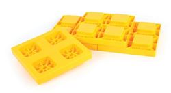 Picture of Camco 44501 RV Leveling Blocks 4-Pack Interlocking Wheel Chocks