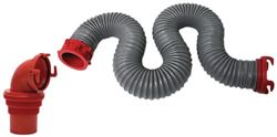 Picture of Valterra D04-0450 Viper 15' RV Sewer Hose Kit with Swivel Fittings