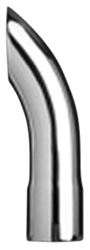 Picture of AP CTD5000 Chrome Turndown Exhaust Tip 5 Inch 14 Inch Length