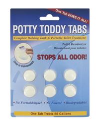 Picture of Valterra Q5000VP Potty Toddy Holding Tank Deodorizer Tablets, 6 Pack