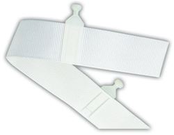 Picture of JR Race Car 81355 Jr Products 81355 White 72" Sew-In Slide Rite Curtain Tape