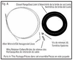 Picture of Thetford 31711 Foot Pedal Cable for Aqua-Magic V RV Toilet