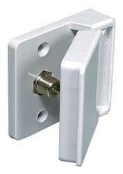 Picture of Winegard Co WA-1024 White Outdoor RV TV Receptacle Single F-Type Cable Outlet