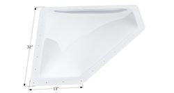 Picture of Icon 01869 Neo Angle RV Skylight White 28x10 Inch