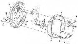 Picture of Dexter Axle K7110500 Brake Magnet Kit for 12" x 2" Electric Brakes