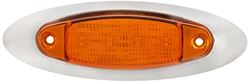 Picture of Peterson Fluid V178XA Amber LED Oval Clearance Light Kit