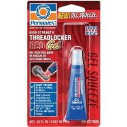 Picture of Permatex 27005 High Strength Threadlocker Red Gel 5g