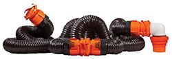 Picture of Camco 39741 RhinoFLEX 20' RV Sewer Hose Kit with Swivel Fittings
