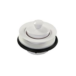 Picture of JR Race Car 95095 Jr Products 95095 White Plastic Strainer With Pop-Stop Stopper