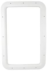 Picture of Valterra A77010 RV Interior Entrance Door Window Frame White