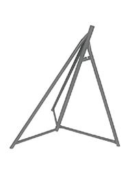 Picture of Brownell Boat Stands SB2GBASE Galvanized Sailboat Stand Base 46"-65"