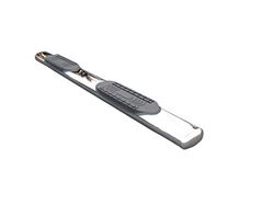 Picture of TrailFX A8202S 6 Inch Oval Side Step Bars Polished Stainless Steel