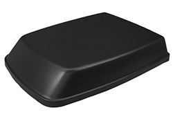 Picture of Icon Pistons 01551 Replacement Shroud for Dometic Duo-Therm Penguin Air Conditioner - Black