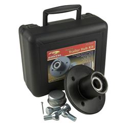 Picture of C.E. Smith 13100 Pre-Greased Trailer Hub Kit 4-Lug 1" Spindle 1250 lb