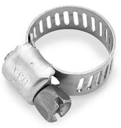 Picture of Helix Racing Products 111-6204 Stainless Steel Hose Clamps 6-16mm 10-Pack