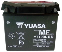 Picture of Yuasa YUAM6219BL YT19BL-BS 12V AGM Sealed Maintenance-Free Battery