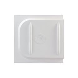 Picture of JR Race Car 11165 Jr Products 11165 White 12" Screen Door Slider