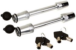 Picture of Trimax TRZ52 Keyed Alike Adjustable Hitch Lock Set - 1/2" & 5/8" Barbell Style (2-Pack)
