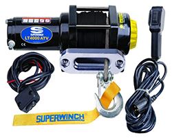 Picture of Superwinch 1140230 LT4000SR 4000 lb Electric Winch with Synthetic Rope