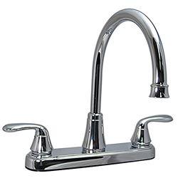 Picture of Valterra PF231302 Two-Handle High-Arc Kitchen Faucet Chrome