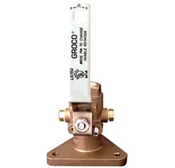 Picture of Groco FBV3000 3" Bronze Full-Flow Flanged Ball Seacock