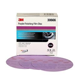 Picture of 3M 30666 Hookit Purple Finishing Film Disc P2000 Grade 50-Pack