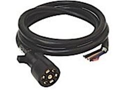 Picture of Valterra A107W8 Mighty Cord 8' 7-Way Trailer Cord with Adapter