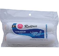 Picture of Redtree 36066 6-Inch Mini Foam Paint Roller Refill 1/2-Inch Nap 2-Pack
