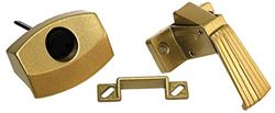 Picture of RV Designer H521 Non-Locking Brass Interior Door Latch