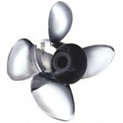 Picture of Michigan Wheel 993204 Apollo Stainless Steel Propeller 14.375" x 18" 4-Blade