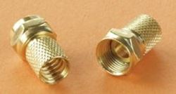 Picture of RV Designer T283 RV Designer Collection T283 Gold Cable Connector