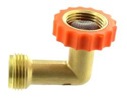 Picture of Valterra A010020VP Brass 90° Lead-Free Hose Saver Elbow