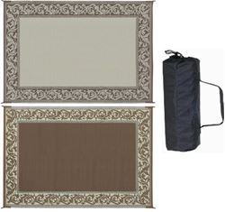 Picture of Ming'S MarkRD7 Ming'S Mark Rd7 Brown/beige 6' X 9' Classical Reversible Mat