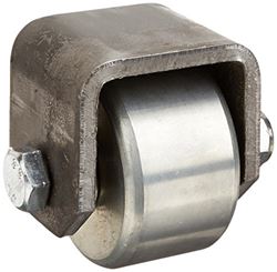 Picture of Ultra-Fab 48-979022 Weld-On Steel Mini Skid Roller 1-1/2" x 2-1/2"