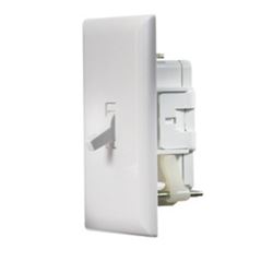 Picture of RV Designer S821 Self-Contained White Wall Switch with Cover Plate