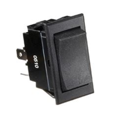 Picture of RV Designer S221 Black 20 Amp 4-Terminal Rocker Switch