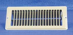 Picture of AP 013626 4 x 8 Inch Brown Metal Floor Register