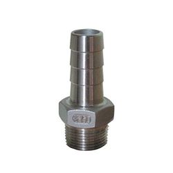 Picture of Groco PTH750S 3/4" Stainless Steel Pipe to Hose Straight Fitting