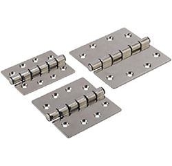 Picture of Sea-Dog Line 205246 Butt Hinge with Bearings - 316 Stainless Steel Commercial Pattern