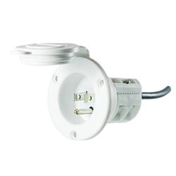 Picture of Minn Kota 1865110 MINN KOTA MKR-23 AC POWER PORT WHITE